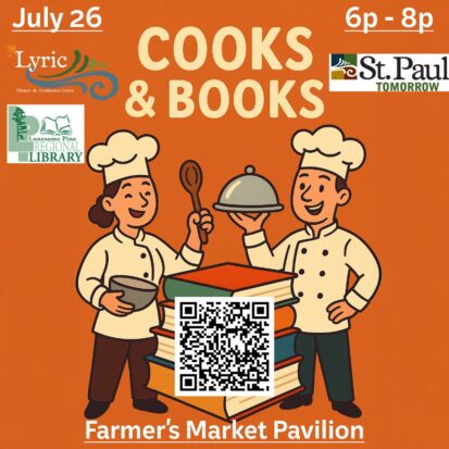 Cooks and Books Flyer
